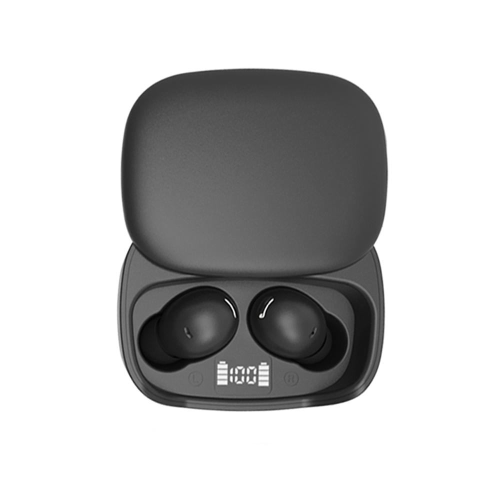 Wireless Earphone, In-ear Design Earphone with Charging Case, Noise Cancelling Headphone for Gaming, Sports, Office, Home, Audio, Earbuds Wireless, TWS Earbuds, Sliding cover charging case with LED battery level indication Headset