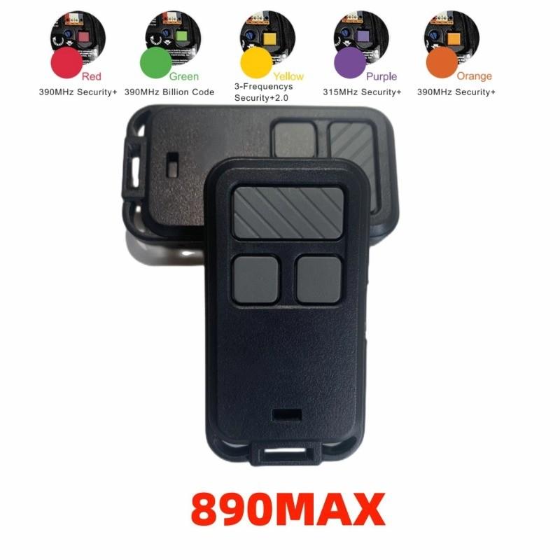 Liftmaster 890max Mini Garage Door Remote Control, 3 Button Rolling Code, Universal 315/390mhz, Garage Roller Shutter Opener Remote