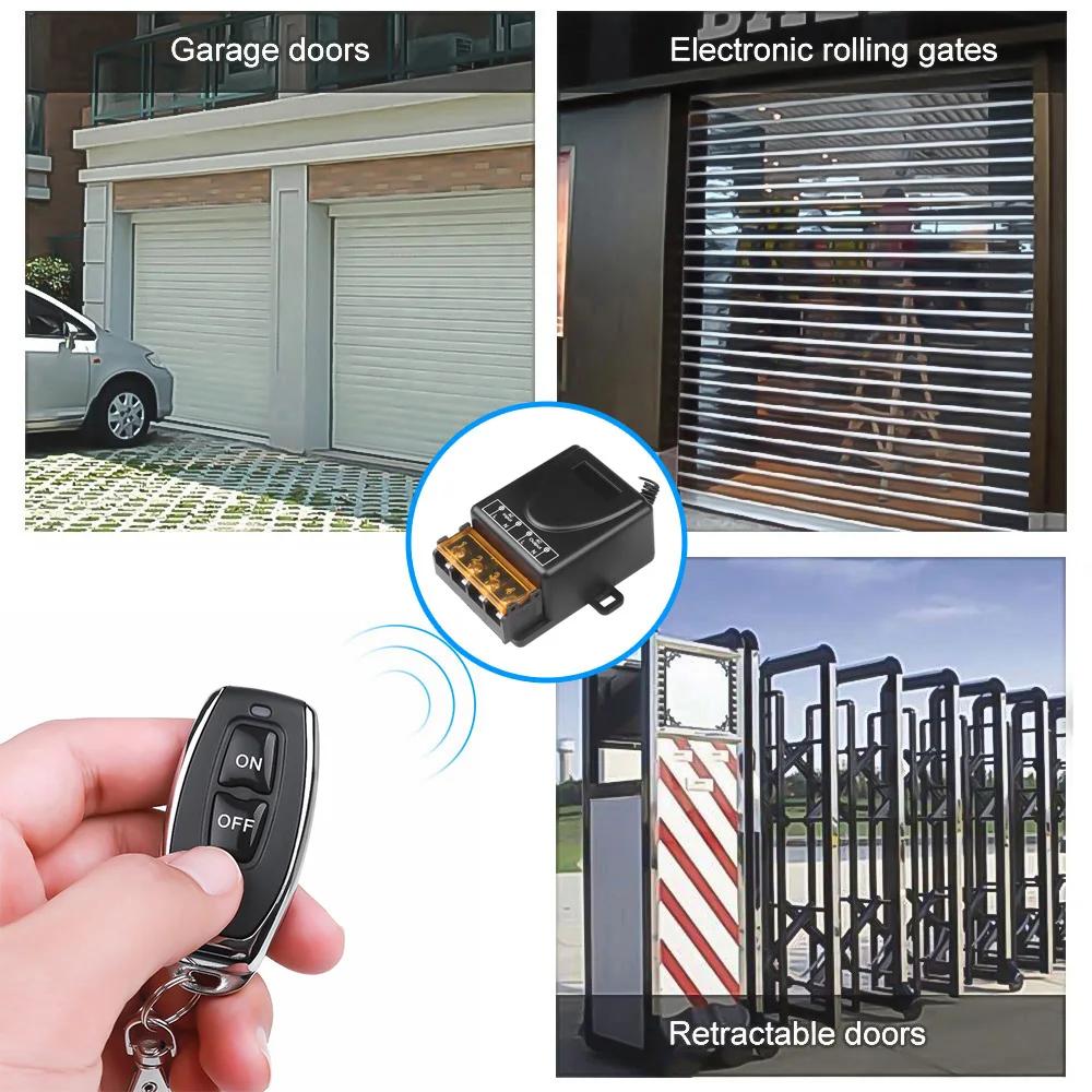 433Mhz Wireless Remote Control Switch AC 110V 220V 10A Relay 1CH Receiver Controller and 2botton RF 433 Mhz 433Mhz Wireless Remote Control Switch AC 110V 220V 10A Relay 1CH Receiver Controller and 2botton RF 433 Mhz