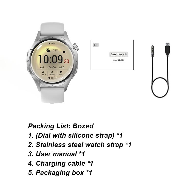 Watch6 Pro smart watch, 1.53-inch touch screen wireless calling, with over 100 sports modes and watch faces, AI voice assistant, compatible with Android and iPhone watches, fitness watch wearable device, Milanese stainless steel strap waterproof watch.