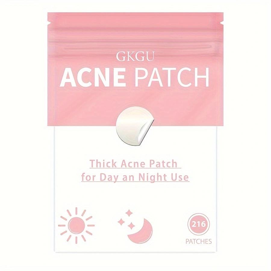 216 pcs acne patch, covering acne and blemishes, covering blemish spots, light beige spot acne patch, and concealer the daytime face, Acne Pimple Patch, Blemish Patches