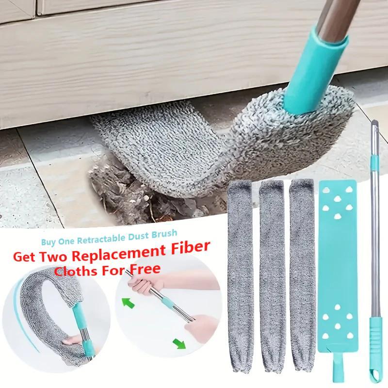 Long Handle Cleaning Broom, 1 Count Crevice Dust Cleaning Brush, Household Dust Sweeping Mop Cleaning Tool for Bedside, Sofa, Couch, Carpet, Home Care Supplies Long Handle Cleaning Broom, 1 Count Crevice Dust Cleaning Brush, Household Dust Sweeping Mop Cleaning Tool for Bedside, Sofa, Couch, Carpet, Home Care Supplies