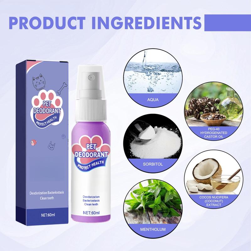 Oral Spray For Pets/Pet Mouth Cleaner/Breath Fresher Spray