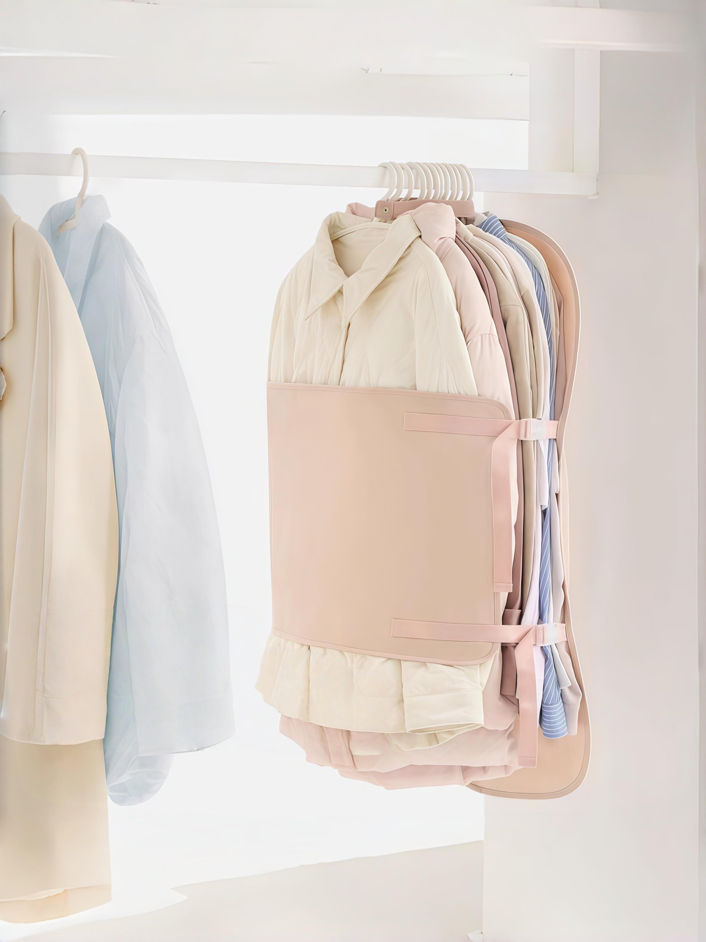 Large Capacity Closet Compression Storage Board, Stackable Clothes Dust Cover, Quilt Organization Bag, Wardrobe Space Saver