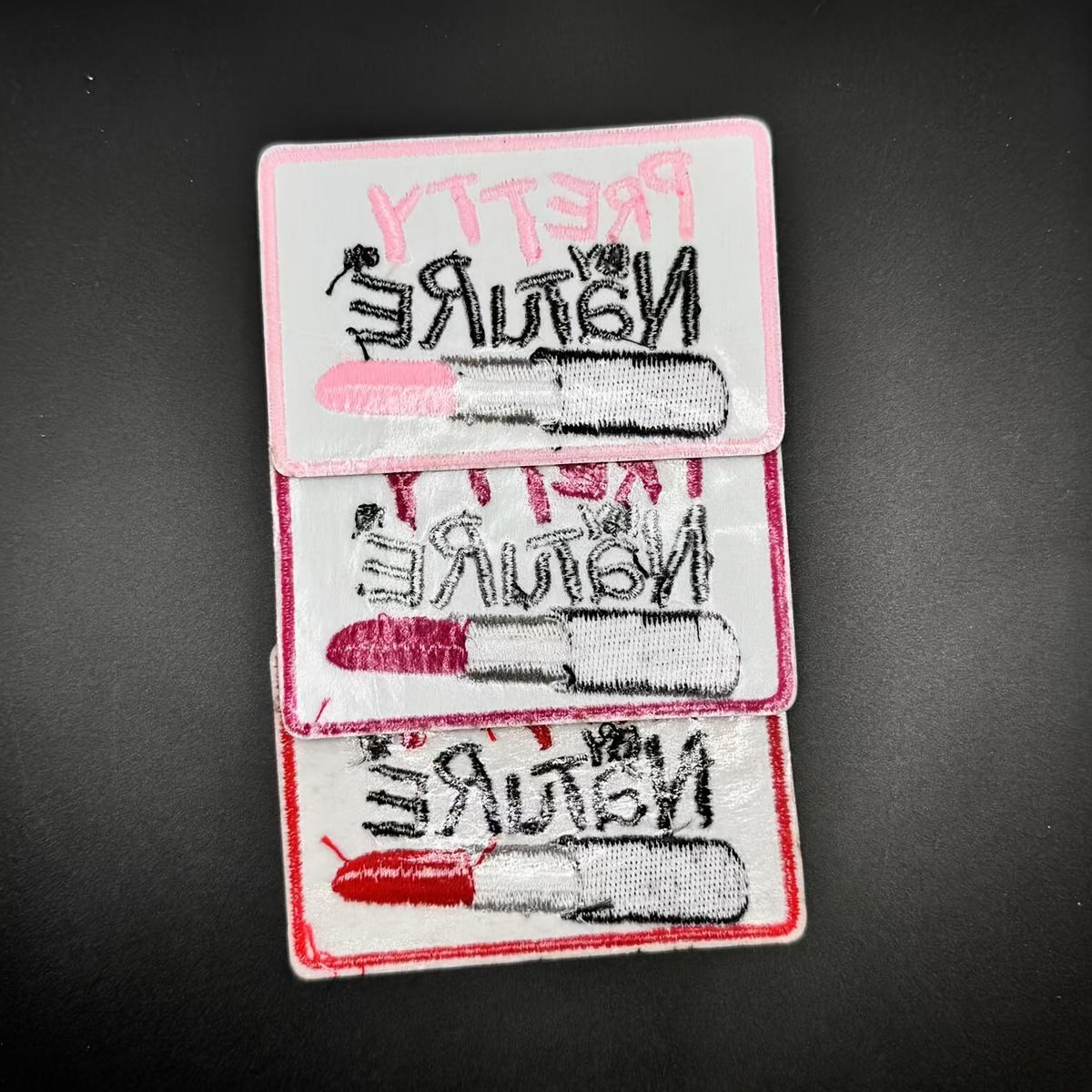 3pcs Patch Set Adhesive Geometric Embroidery Design Fabric Patches for Clothing Repair, Shoe Accessories, Hat Decorations, Box Patches