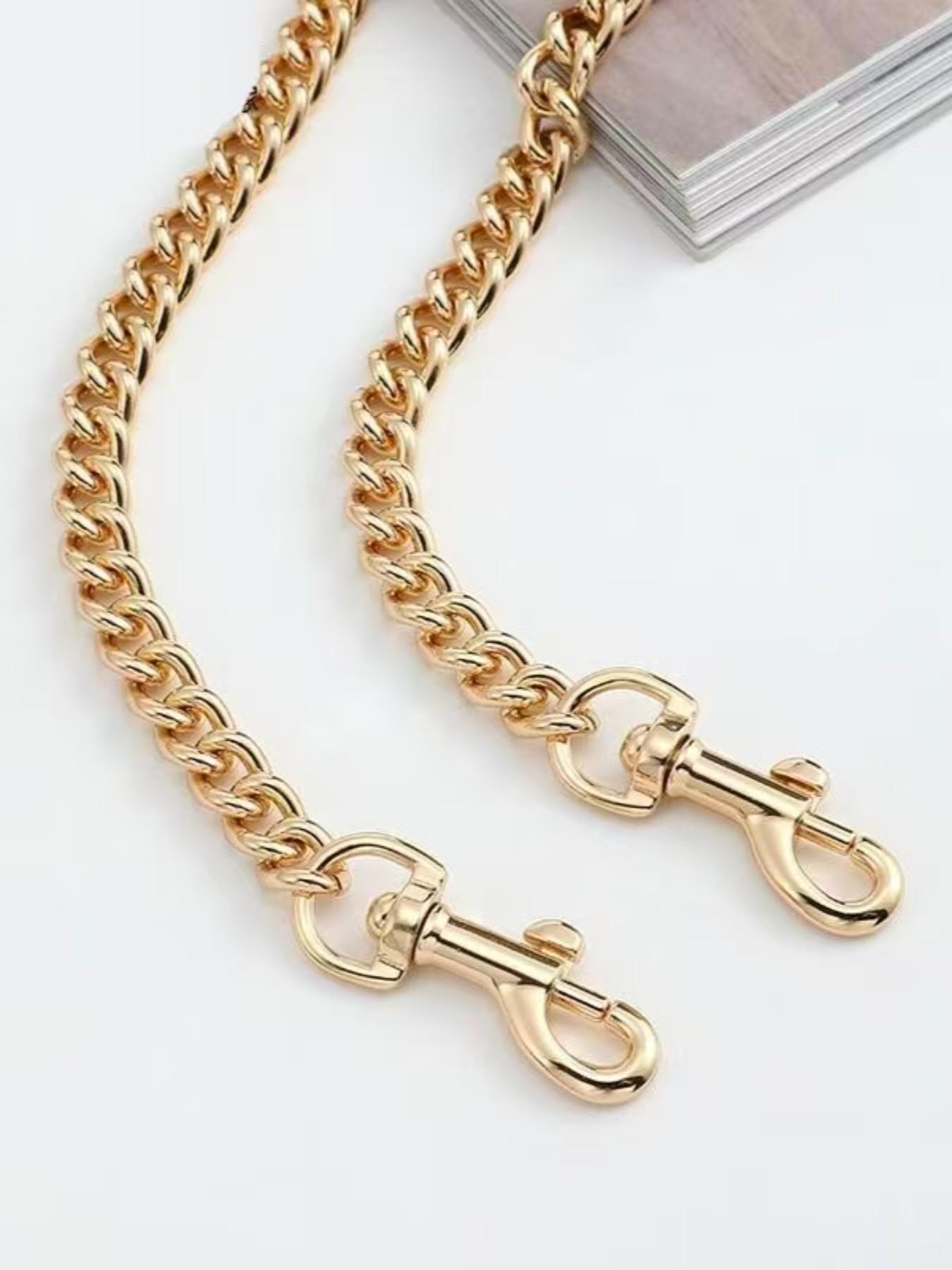 Cherry Blossom Bag Chain Extender, Metal Bag Strap for Handbag Transformation, Underarm Chain Accessory, Shoulder Strap Replacement