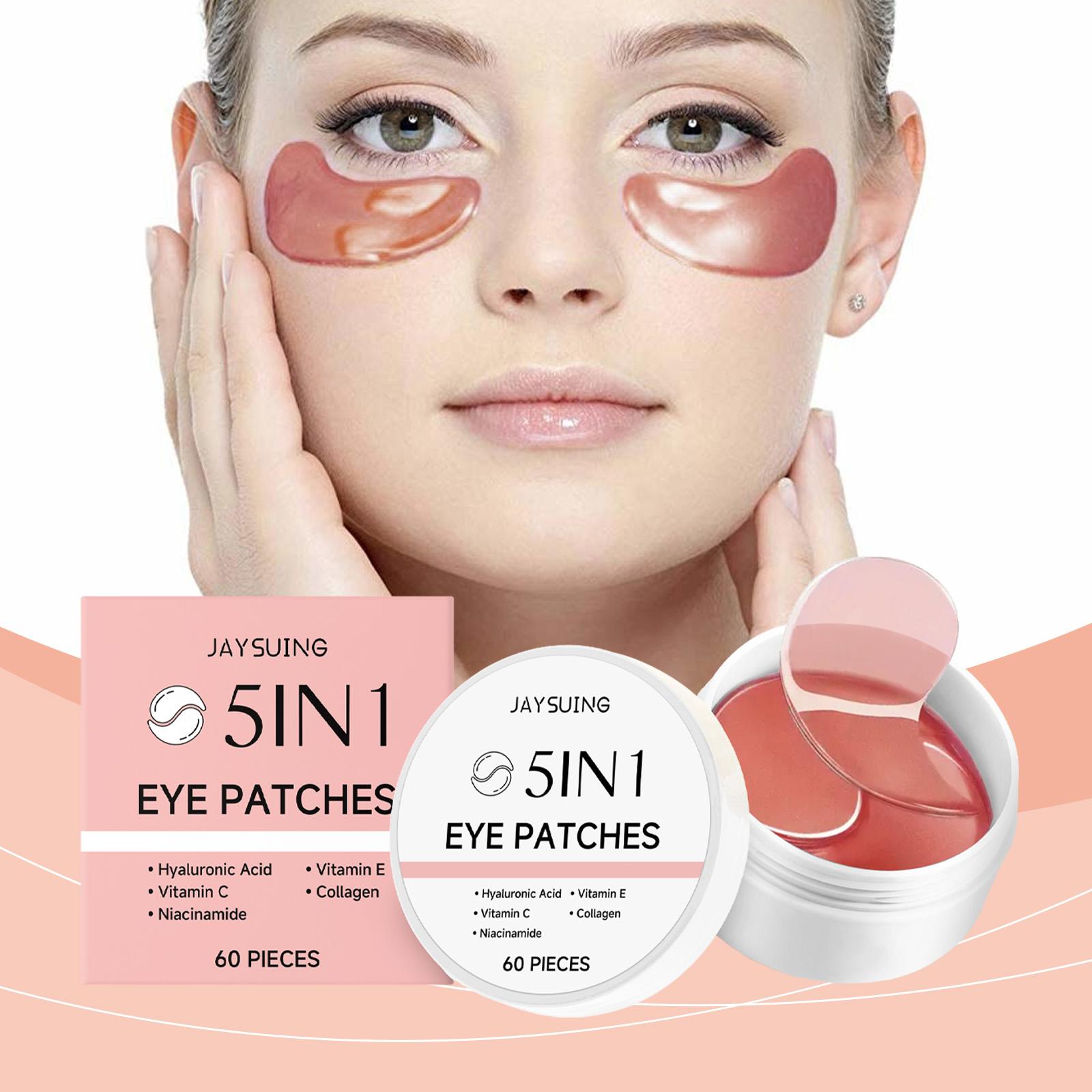 [NEW] The Peptide Collagen Hydrogel Eye Patch 60 Patches Reduce Puffiness Hydrate Under-Eye Bags in 10 Minutes