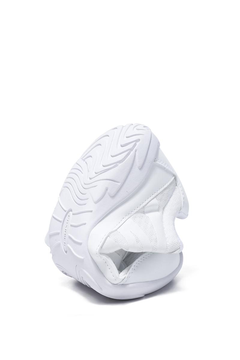 BAXINIER Youth Girls White Cheerleading Shoes Breathable Youth Cheer Competition Sneakers Athletic Training Dance Tennis Walking Cheerleading Shoes for Girls dance shoe