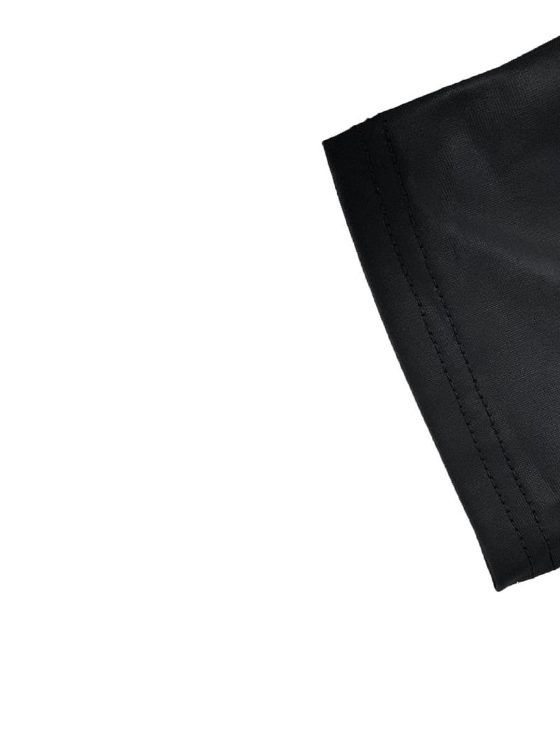 New Women's Slim Fit Long Sleeve Shirt, Sexy Woven Fabric, Tight-Fitting Short Top for Spring & Fall Fashion