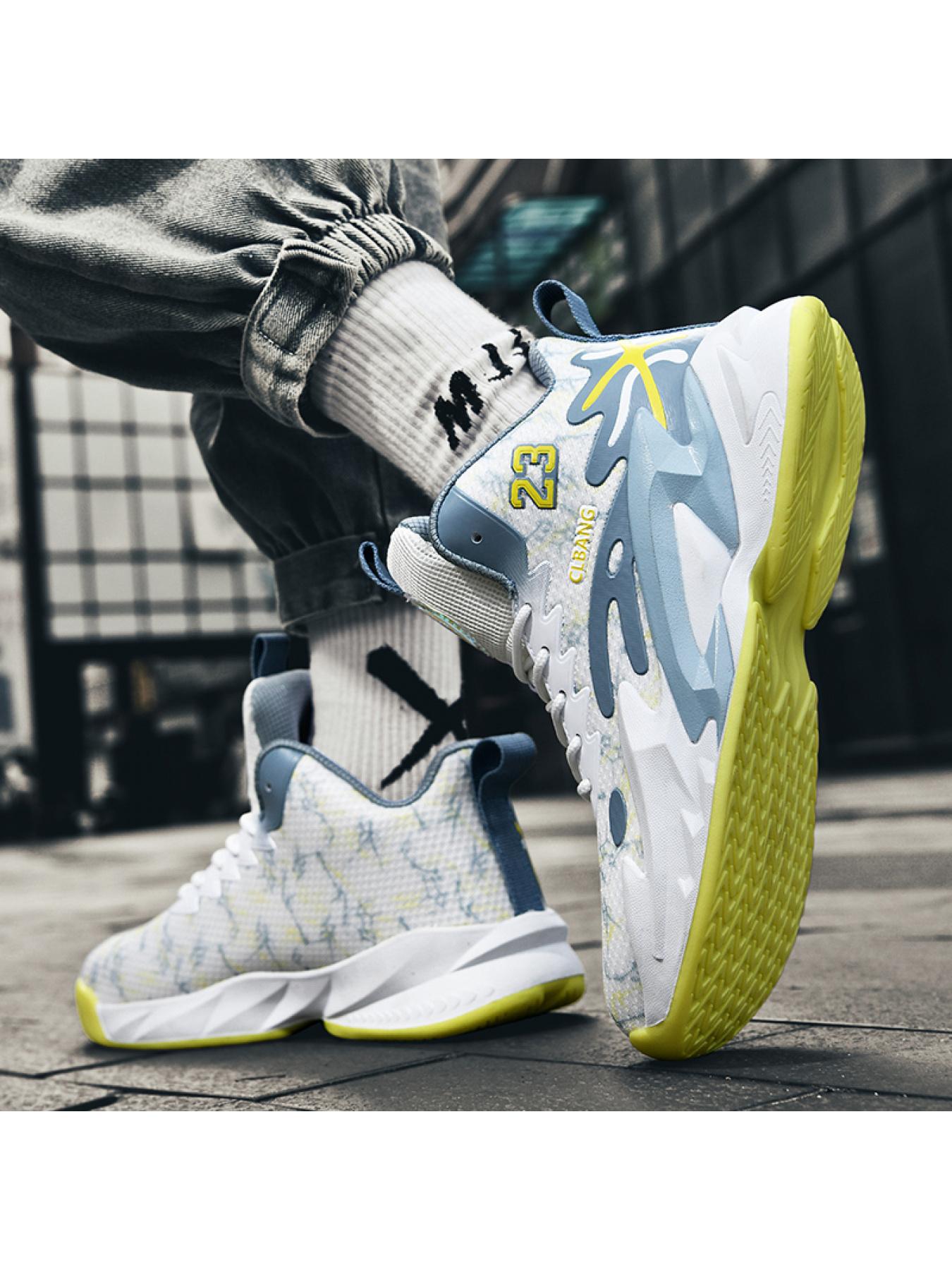 Women's basketball shoes and sports shoes, with a lightweight upper that is breathable and tough to wrap around, a wrap around support structure that stabilizes the ankle, suitable for daily outdoor leisure, running, basketball, and other scenarios