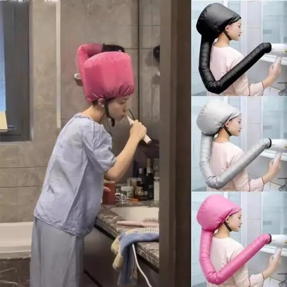 New Home Environmental Protection Portable Safety Hair Dryer Soft Cover Cap Dry Hair Cap Variety of Multi-colour