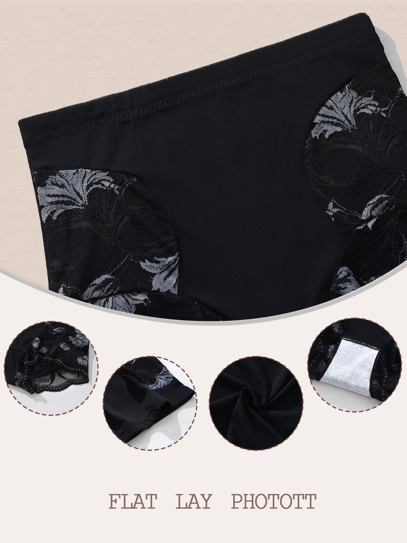 1Pc Seamless High Waist Shaping Panties Women's Lace Tummy Control Panty Slimming Waist Trainer Sheath Flat Belly Underwear Butt Lifting Shapewear