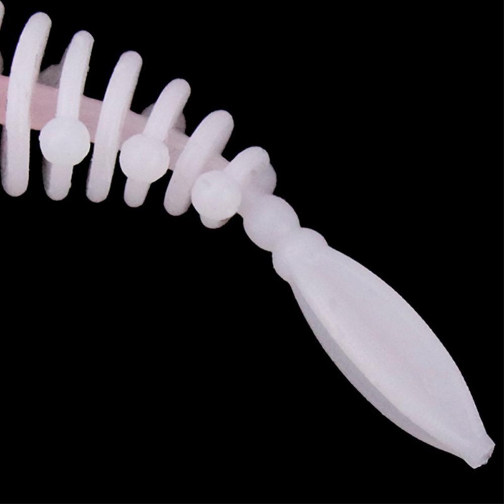 Micro Bionic Threaded Soft Lure Kit: 5.5cm 1.2g High-Sensitivity Silicone Baits, Fresh & Saltwater Fishing Gear, Multi-Color Portable Upgrade, Essential Soft Worms for Lure Fishing.