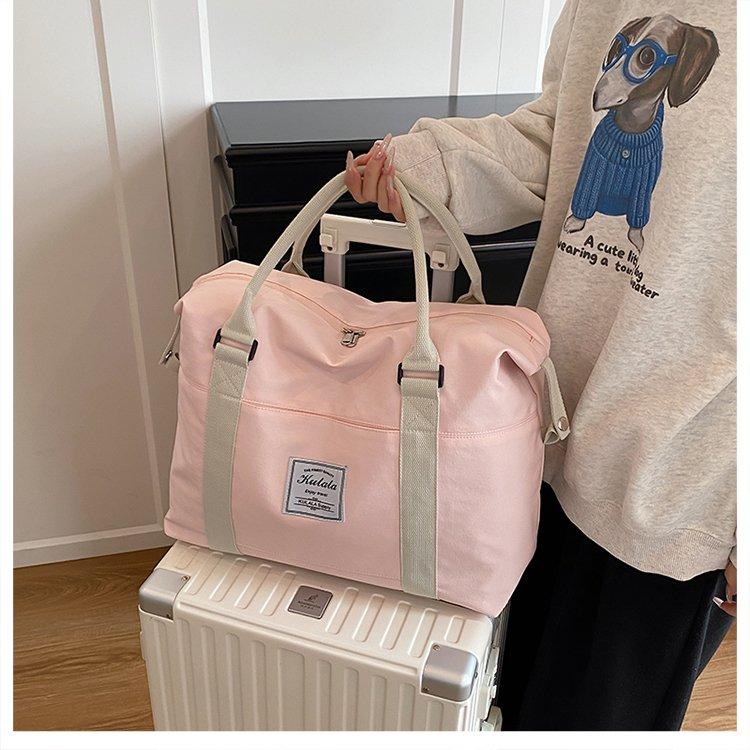 1PC Casual Travel Tote Bag Large Capacity Multi-Functional Handbag Crossbody Bag with Shoe Compartment for Gym Business Trip