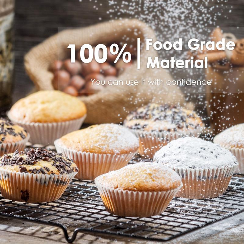 2-Piece Carbon Steel Non-Stick Cooling Racks, Special Drying Nets for Mooncakes, Bread, Cakes & Cookies, Baking Cooling Tools for Home & Commercial Use