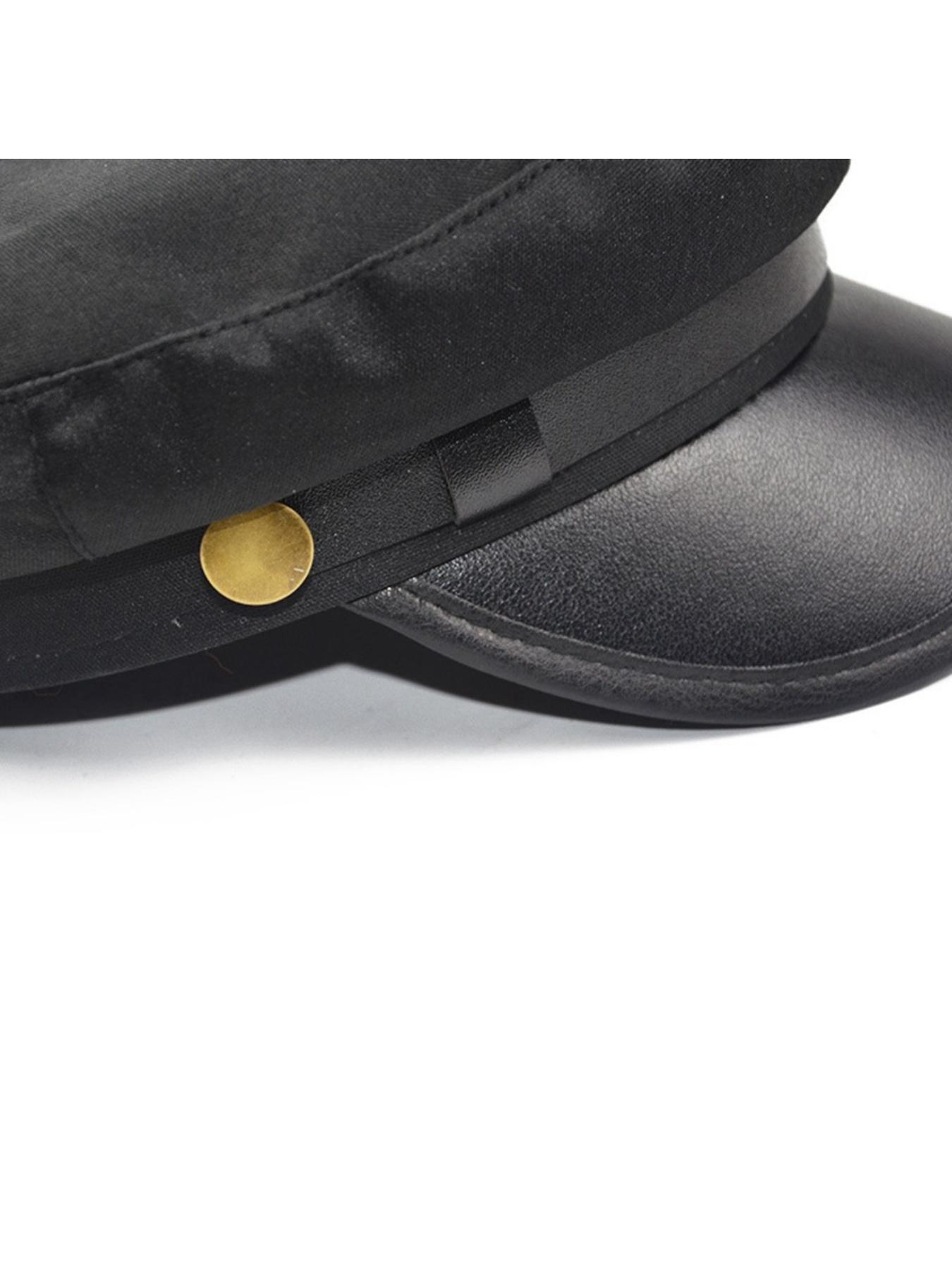 Women's Solid Color Beret Hat, Fashion Painter Cap & Newsboy Design, Perfect for Daily Wear, Urban Style, Multifunctional Women's Accessory