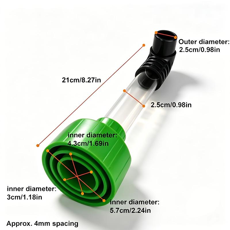 AC Drain Line Cleaner Adapter Evacuates & Unclog AC Drain Line - HVAC to PVC AC Drain Line Cleaner Tool - Universal Fit AC Drain Line Unclogger - AC Drain Line Cleaning Tool - Clear Visibility AC Drain Line Cleaner Adapter Evacuates & Unclog AC Drain Line - HVAC to PVC AC Drain Line Cleaner Tool - Universal Fit AC Drain Line Unclogger - AC Drain Line Cleaning Tool - Clear Visibility