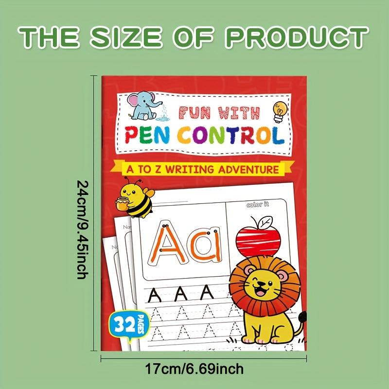 32-Page A-Z Alphabet Tracing & Writing Practice Book, Learning Materials, Tracing Preschool Books, Including Coloring, Uppercase And Lowercase Letters, And Phonics Practice, For First Graders, Ideal For Home Education And Classroom Use, Or As Easter Gift