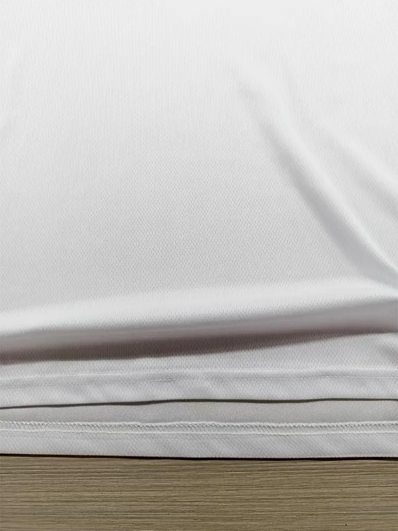 Men's Vintage Street T-Shirt, Fun Letter Ellesse Pattern Print, Loose Round Neck, Lightweight Comfort, Casual Wear for All Seasons