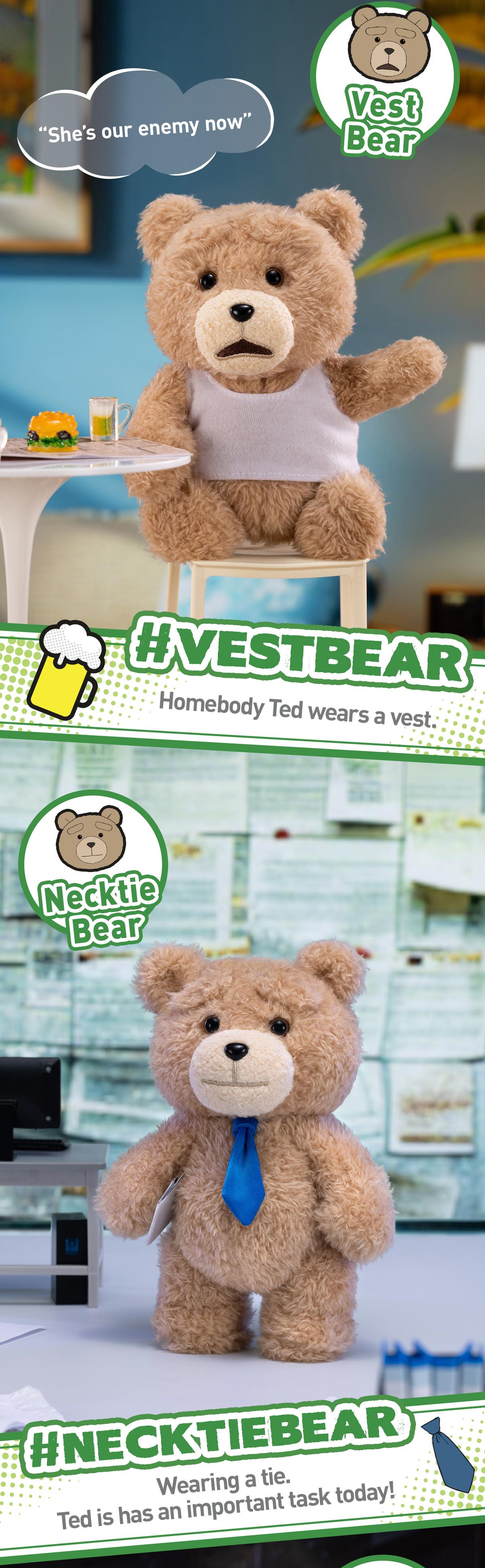 [LIVE UNBOXING] Ted2  Teddy Bear  Action Plush Pendant