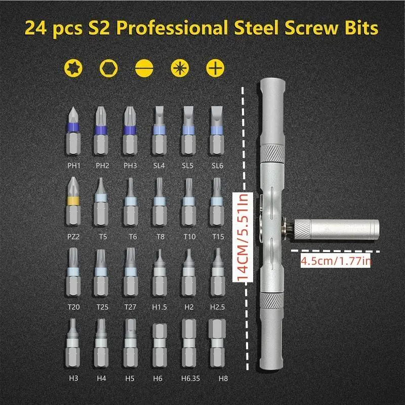 T shaped ratchet screwdriver handle