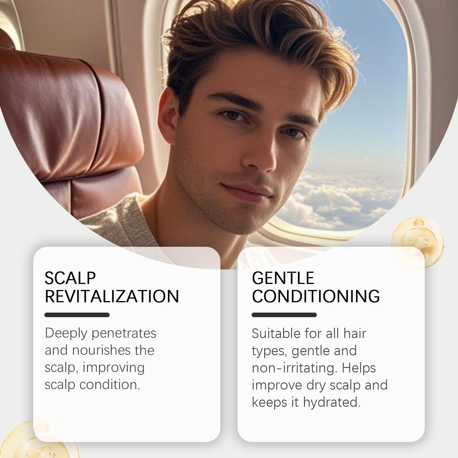 Volumizing Hair Spray, Refreshing Daily Hair Care, Moisturizing Portable Hair Treatment, Lightweight Formula for All Hair Types