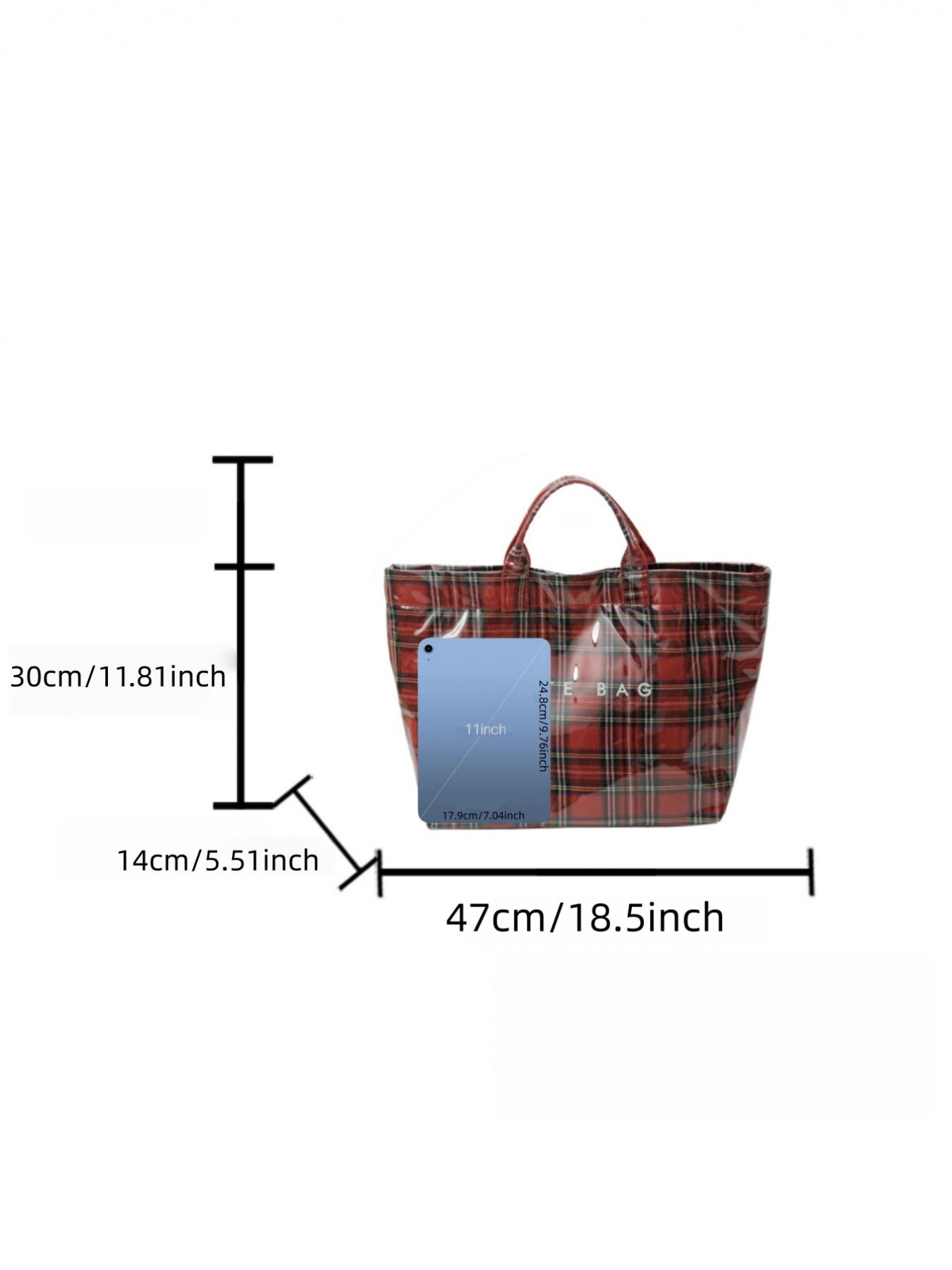 Women's Valentine's Day Gift Tote Bag, Large Capacity Handbag for All Occasions, Casual & Stylish Satchel for Everyday Use, Lightweight Fashion Tote Bag