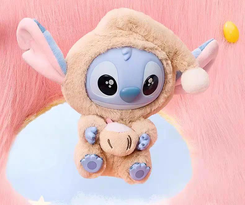 Disney × MINISO Stitch Collection Must Have A Bite Plush Keychain – Adorable Soft Fluffy Vinyl Bag Charm Cute Collectible Gift for Kids Holiday Gift