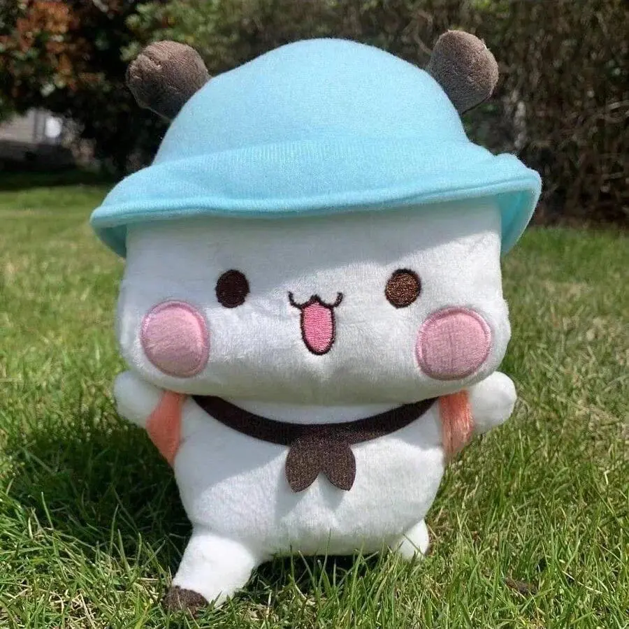 Unisex Bubu Dudu Panda Bear Stuffed Animal, 32cm (7.87in) Milk Bubble Tea Themed Soft Adorable Stuffed Toy, Cute Decor, Christmas Gift for Kids (Toys & Hobbies DIY Felt Crafts Accessory)