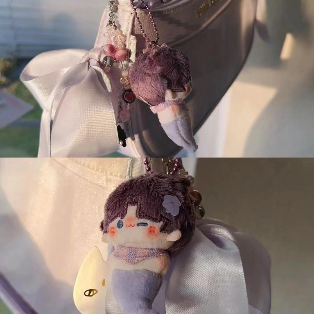 Love and deepspace; Anime Keychain Cosplay Rafayel; Xavier; Zayne; Accessories Plush Doll 10cm Soft Mini Plushie Dolls Pendant