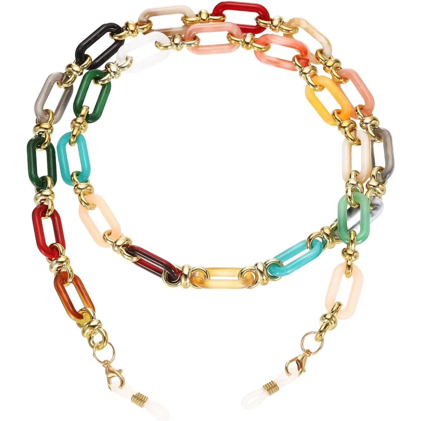 Acrylic Glasses Chain, Eyeglass Chain Holder Strap Chains