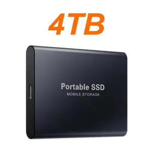 new portable ssd Large Capacity External Hard Drive Quiet Operation Mobile Storage  USB3.2 Type-C High Speed Solid Stae Disk For PC MAC