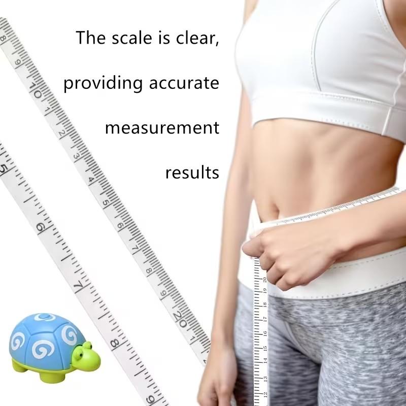 Professional Soft Ruler Sewing Measuring Tape Cute Animal Design Retractable Handle (100cm/39 Inches), Tailor Measurement Tool