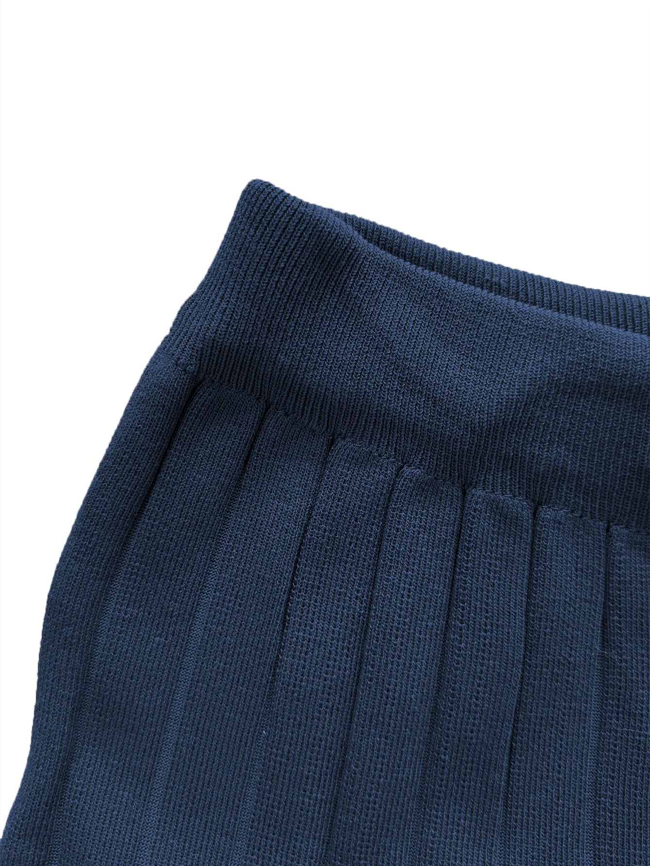 Joyfunear Solid Two-piece Knitted Sweater Set Summer Sleeveless Knitted Pullover Top High Waisted Casual Pants Set For Women 2025 New Arrival