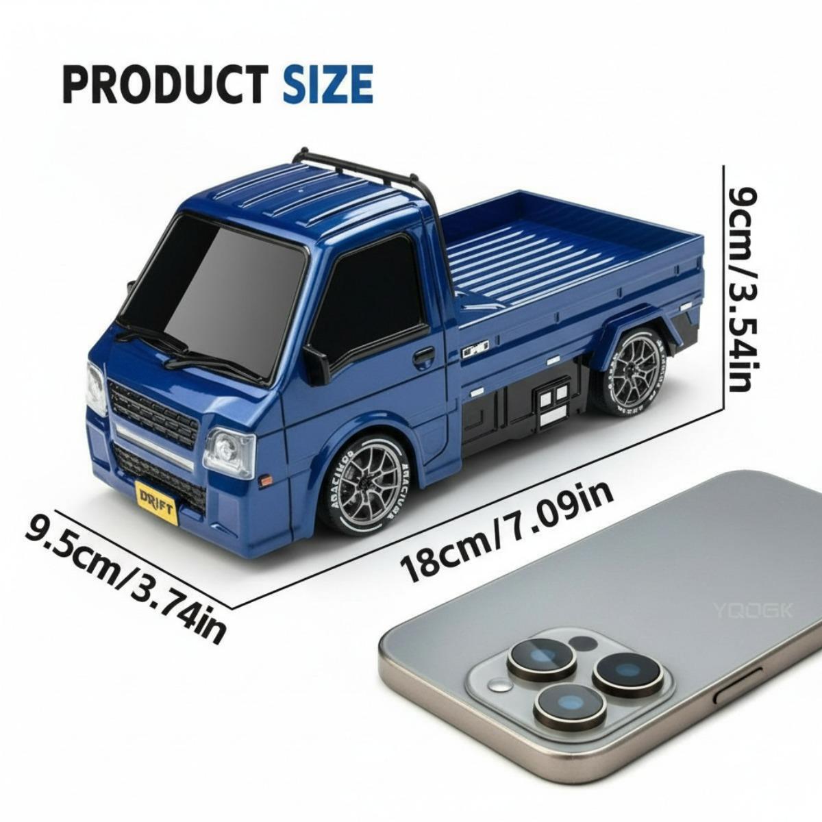 WPL D14 1/24 4WD Off-Road RC Kei Truck RTR - LED Lights, Rubber WPL D14 1/24 4WD Off-Road RC Kei Truck RTR - LED Lights, Rubber