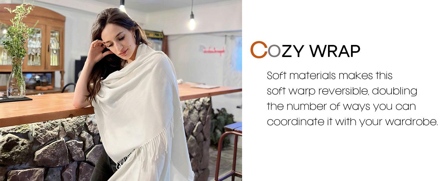 Women's shawl scarf, evening dress shawl, fashionable scarf, wedding bridesmaid gift