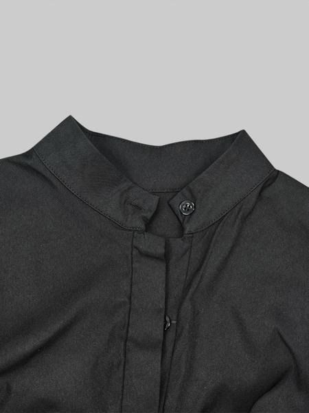 Women's Plain Long Sleeve V Neck Jumpsuit, Loose Wide Leg One-Piece, Casual Fashion for Spring & Fall Seasons