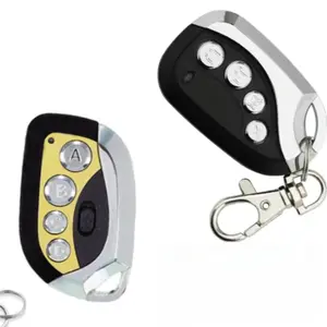 Garage Remote Control 433mhz for Cloning Garage Door Keys, Wireless Transmitter, Lithium Button Cell Battery, Abs Enclosure, Model Xinghao Hfy-Kg01