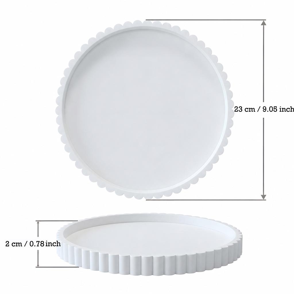 Modern Round Silicone Tray, Nordic Minimalist Aesthetic Coffee Table Decor Tray, Perfume and Jewelry Display Plate, Stylish Decorative Home Accent for Living Room, Bedroom, Coffee Bar, Desktop Organization and Centerpiece Decor, Vanity Trays Modern Round Silicone Tray, Nordic Minimalist Aesthetic Coffee Table Decor Tray, Perfume and Jewelry Display Plate, Stylish Decorative Home Accent for Living Room, Bedroom, Coffee Bar, Desktop Organization and Centerpiece Decor, Vanity Trays