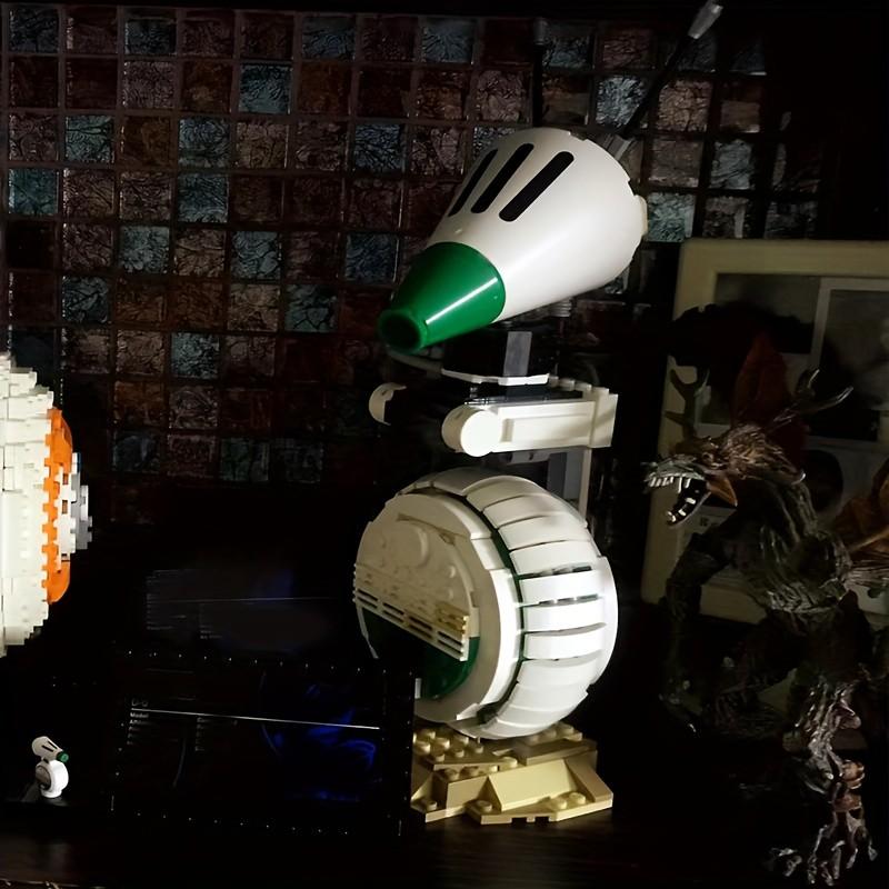 519 Pieces Robot Building Blocks Set, Stem Building Blocks, Creative Building Blocks, Compatible with 75278 Space Series, Educational Toy for Kids, Christmas Gift Idea