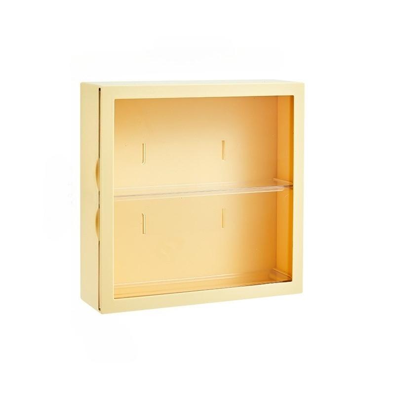 Wall-hung blind box storage display rack multi-layer doll dust-proof hand-held display cabinet