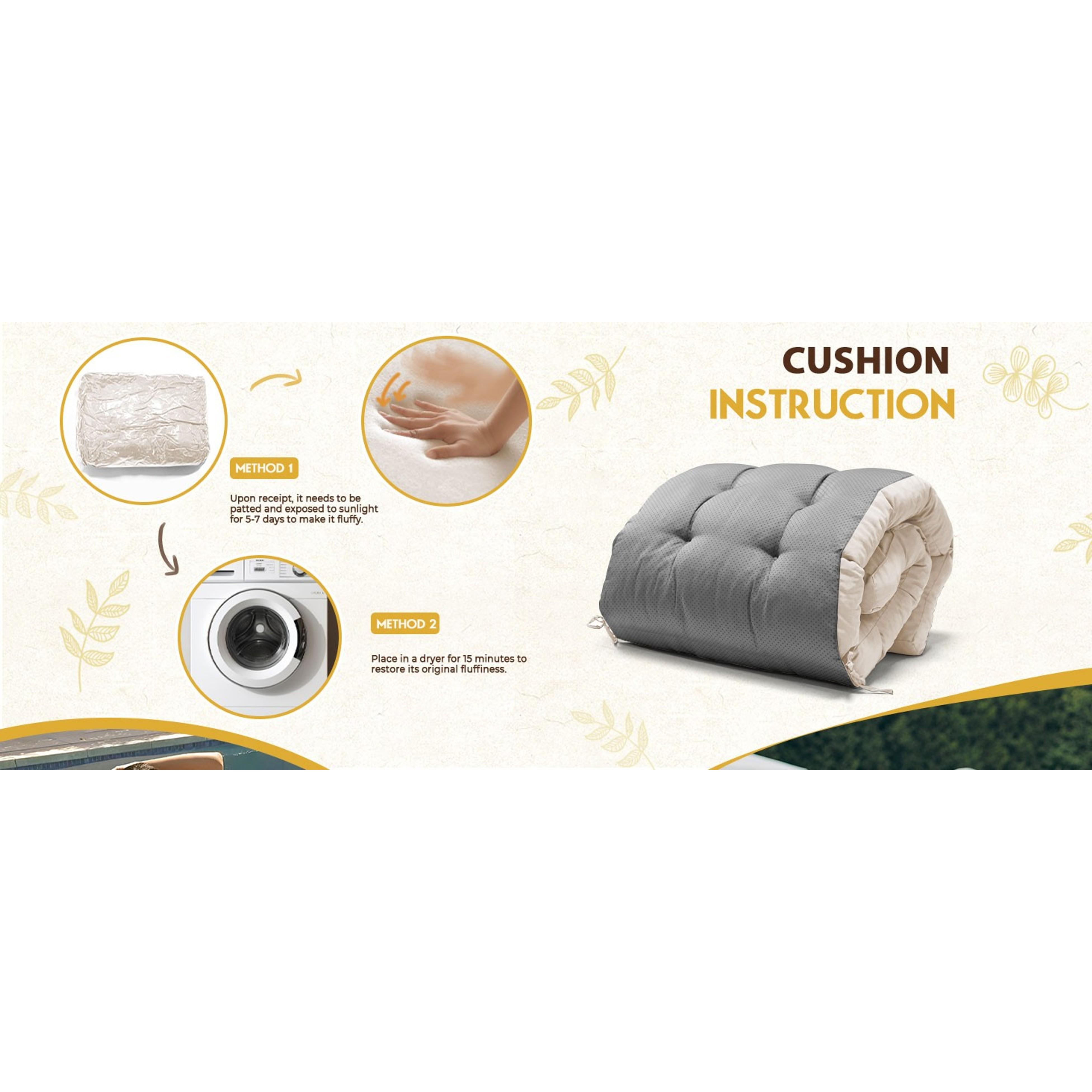 Outdoor Chaise Lounge Chair Cushion Waterproof 74.4 x 22 x 4.7 Inches Memory Foam Lounge Chair Cushions Replacement for Outdoor Furniture with Ties, Thickened Pool Lounge Chair Cushion, Beige