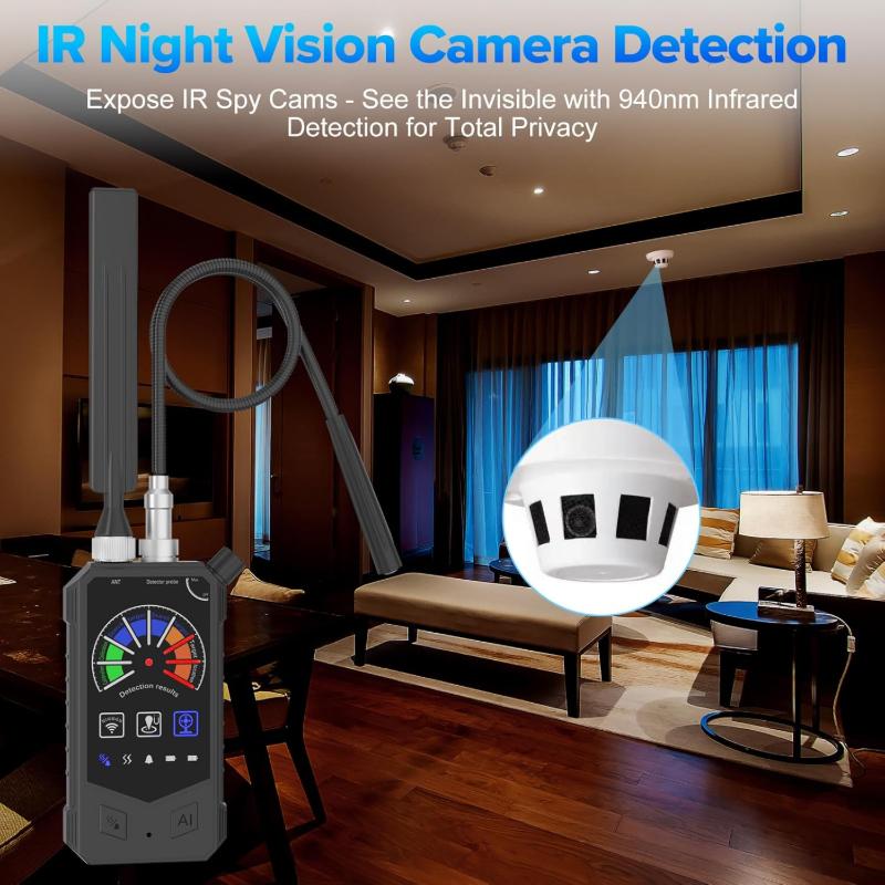 2026 New Hidden Camera Detector, GPS Tracker Detector, Anti-Spy RF ...