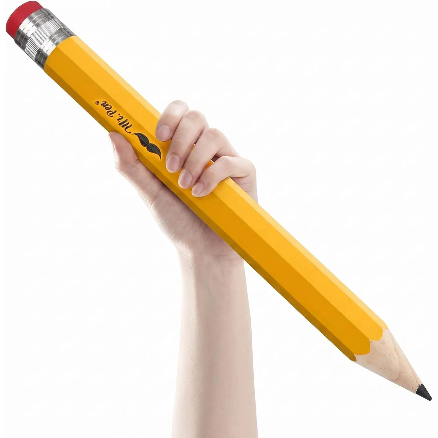 - Wooden  cil, 14 Inch,  Wooden Big | Novelty cil with Cap for , ,  and School Supplies, Funny Huge Giant cils for Prop, Gifts, Decor
