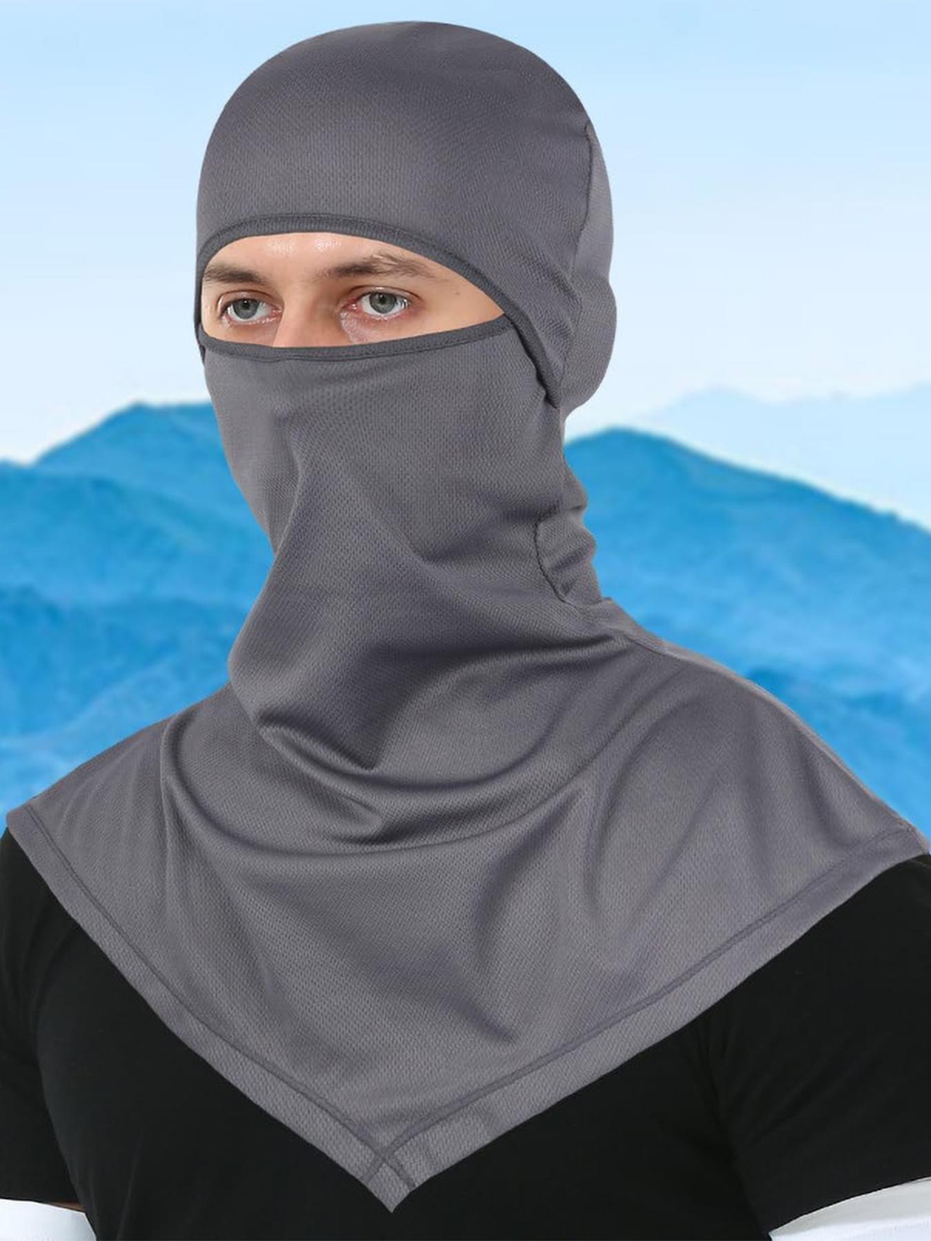 6 Pack Breathable Long-Length Full Face Mask for Men & Women, Sun Protection Quick-Dry Fishing Head Cover, Sweat-Absorbent Sports Balaclava 6 Pack Breathable Long-Length Full Face Mask for Men & Women, Sun Protection Quick-Dry Fishing Head Cover, Sweat-Absorbent Sports Balaclava