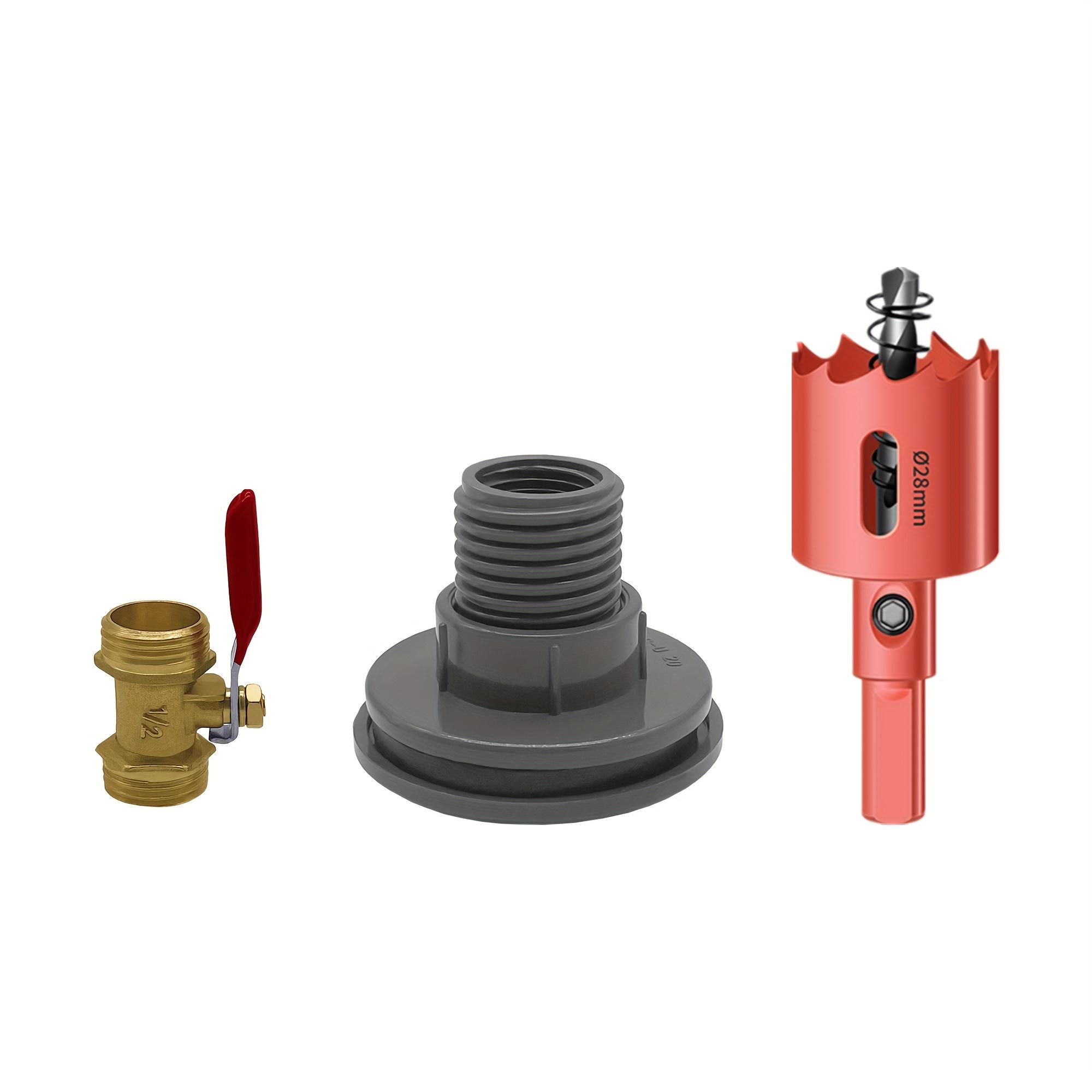 1 set Rainwater Barrel Overflow Kit, Rain Barrel Connection Kit, Rain ...