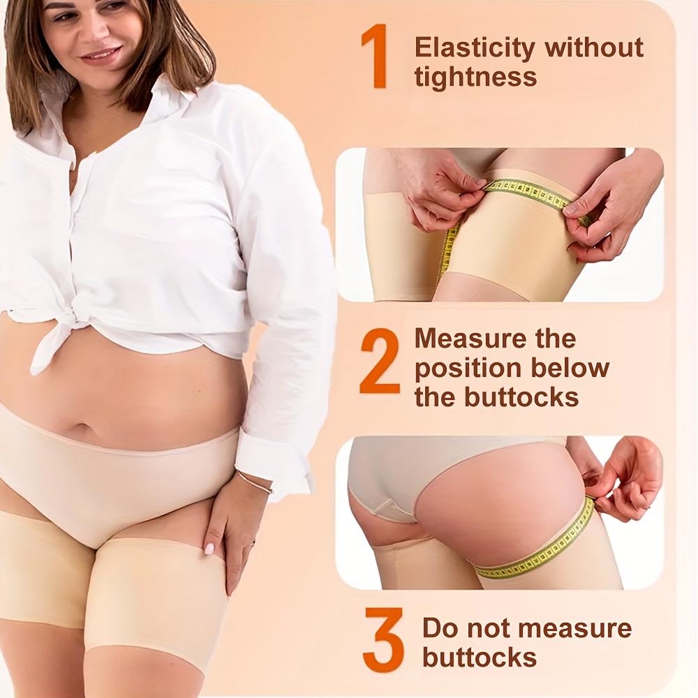 1 Pair Thigh Compression Sleeves, Thigh Brace & Wrap Great for Running Sports, Upper Leg Sleeves, Elastic Thigh Compression Sleeve for Men Women Non-Slip Upper Leg Wraps Support