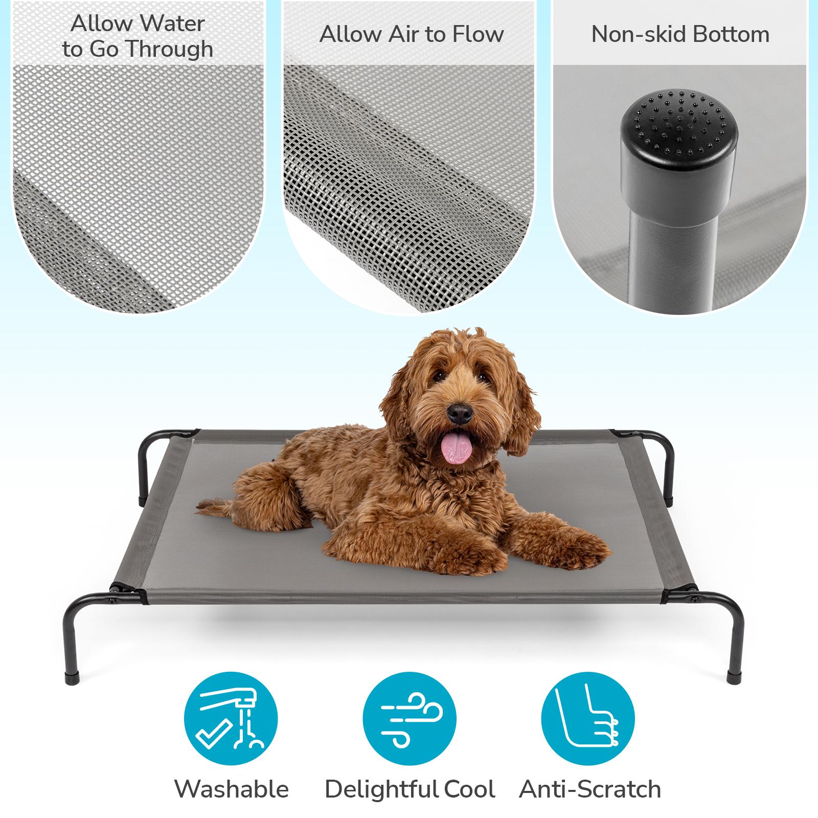 The Original Cooling Elevated Dog Bed, Indoor and Outdoor The Original Cooling Elevated Dog Bed, Indoor and Outdoor