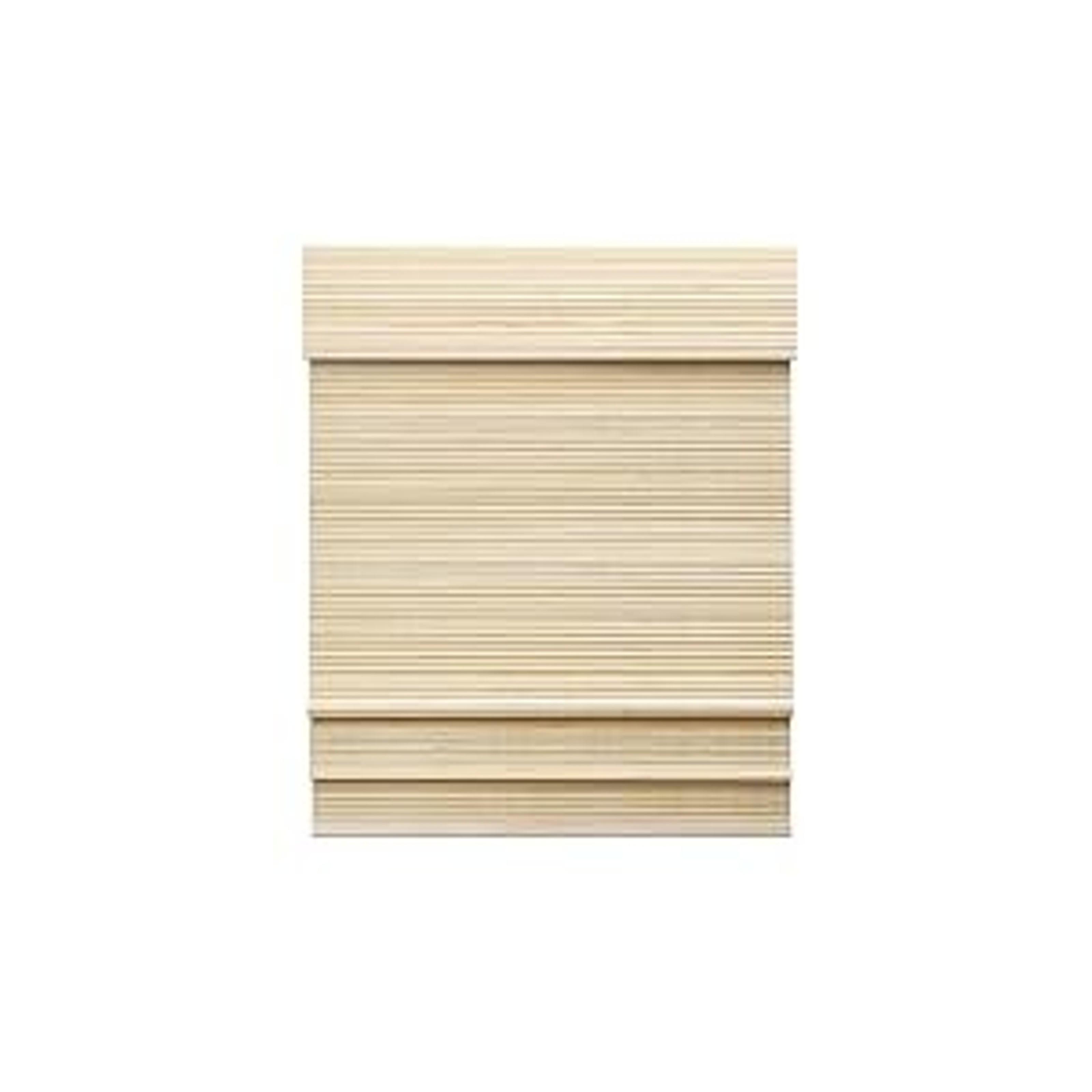 Tool-Free Cordless Pleated Shades with Suction Cups Light Filtering Top Down Bottom Up Pleated Blinds for Window Size 42" W x 64" H, White