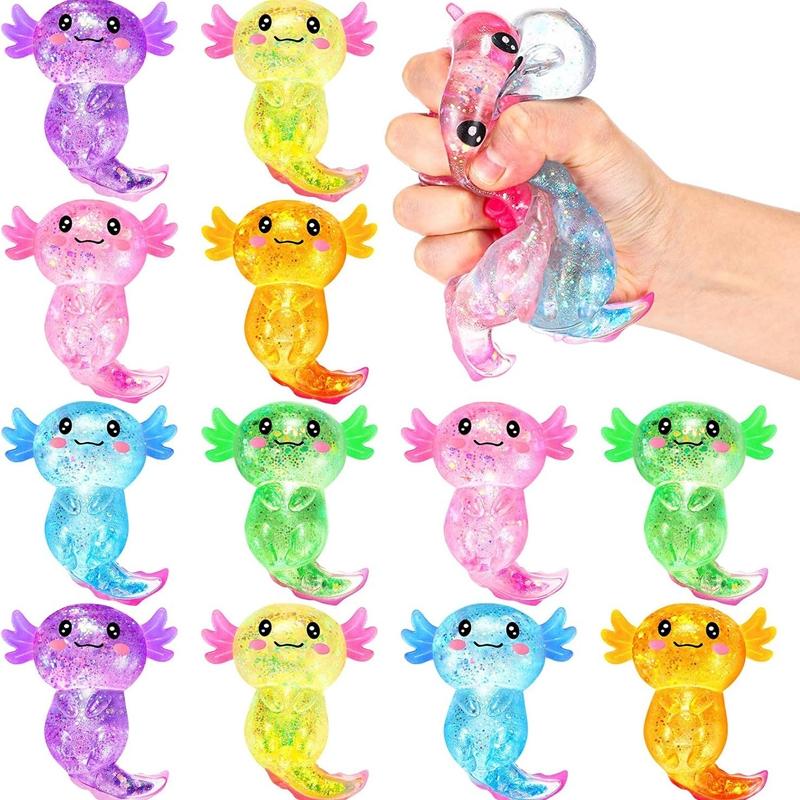 7 Piece Blind Box Malt Sugar Stress Relief Fidget Toys, Creative Slow Rebound Soft Squishy, 7 Styles, Party Gift Set, Squishy Sensory Fidgets